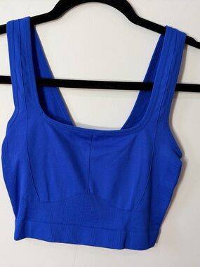 Blue Women's Tank Bralette - Royal Blue